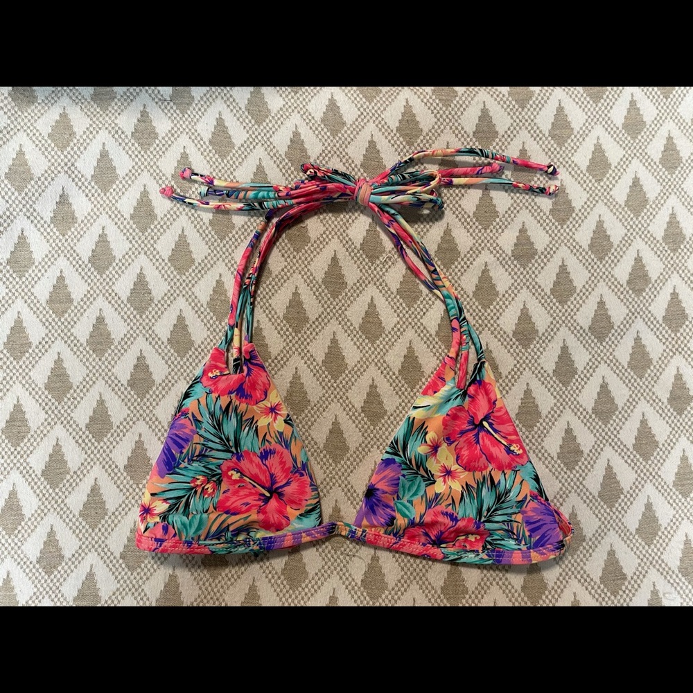 LA Hearts Tropical Bikini top